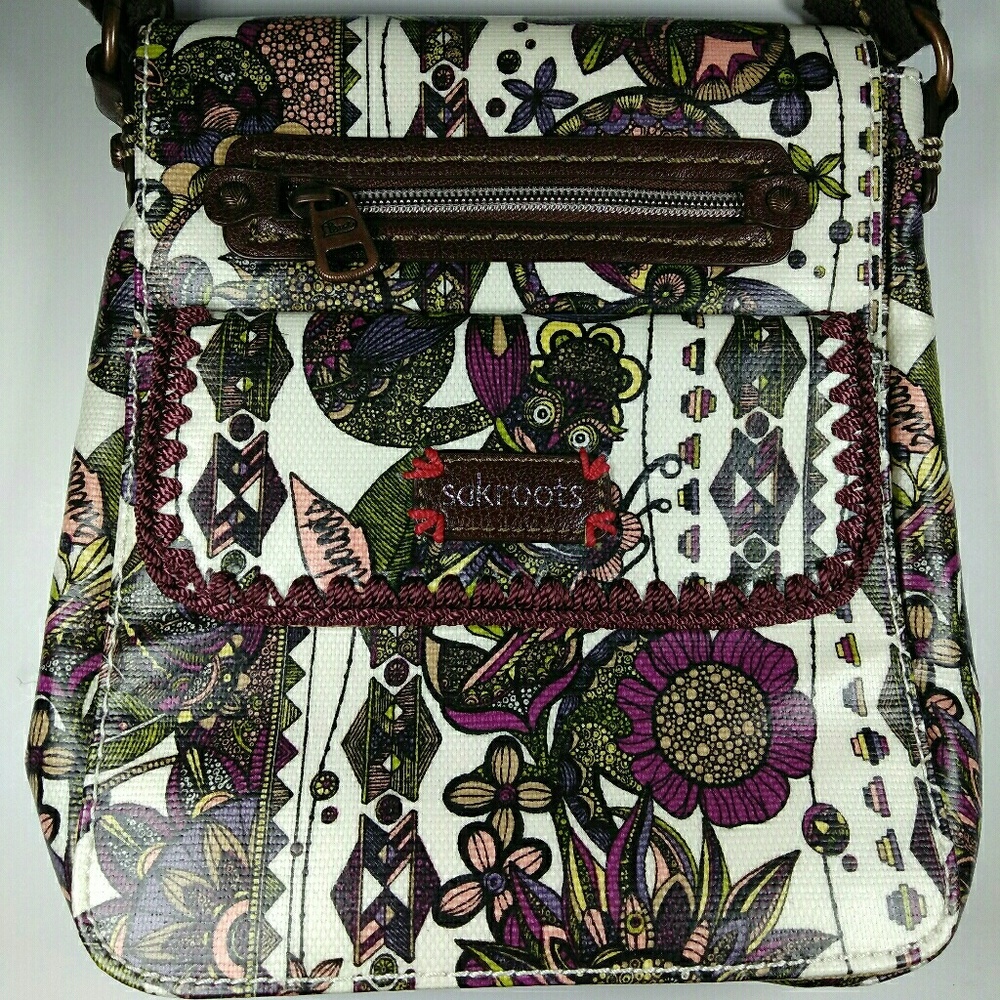 Sakroots Owl Spirit Desert Crossbody